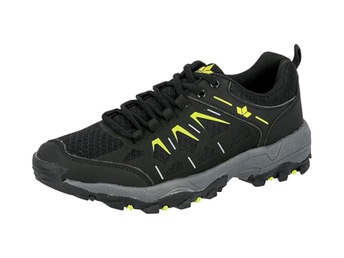 Lico Unisex Sierra Trekking and Hiking Shoes, Black Lemon, 5 UK