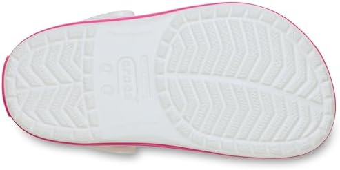 Unisex Kinder Crocband Clog K Clog, White/Pink Crush, 28/29 EU