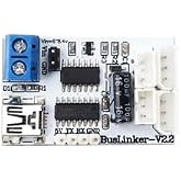 Hiwonder TTL/USB Debug Board for Serial Bus Servo LX-224, LX-16A, LX-15D,HTD-35H, Equipped with Position, Temperature, Voltage Feed, Bus Servo Setup TTL Board