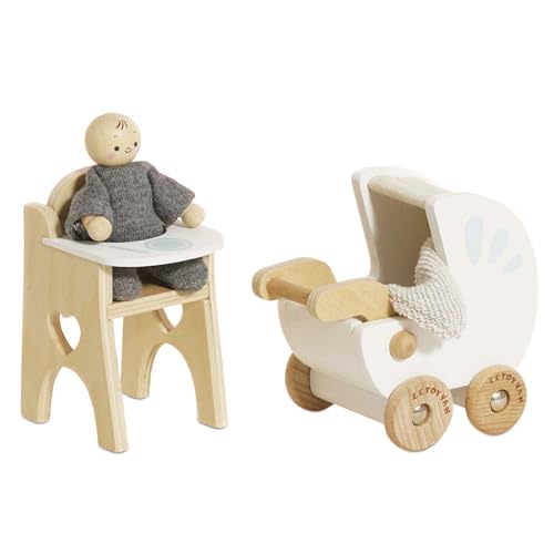 Le Toy Van Dollhouse Furniture & Accessories, Nursery Set