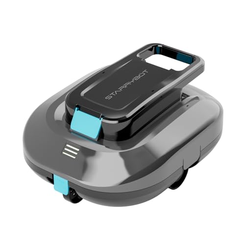 STARRYBOT Cordless Robotic Pool Cleaner with Dual high-Efficiency Motors Delivers Strong Suction, Smart Self-Parking by STARRYBOT - Used condition - US$57.29