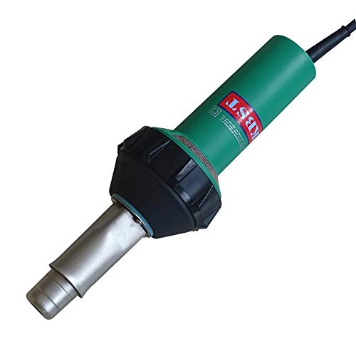 Intelligent Automatic Cooling Plastic Welder, Hot Air Gun for TPO/PVC Single Ply Roofing, Tarpaulin and Banners Welding Heat Gun