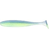Keitech ES3450 Artificial Fishing Bait, Electric Blue &amp; Chartreuse, 3 inch