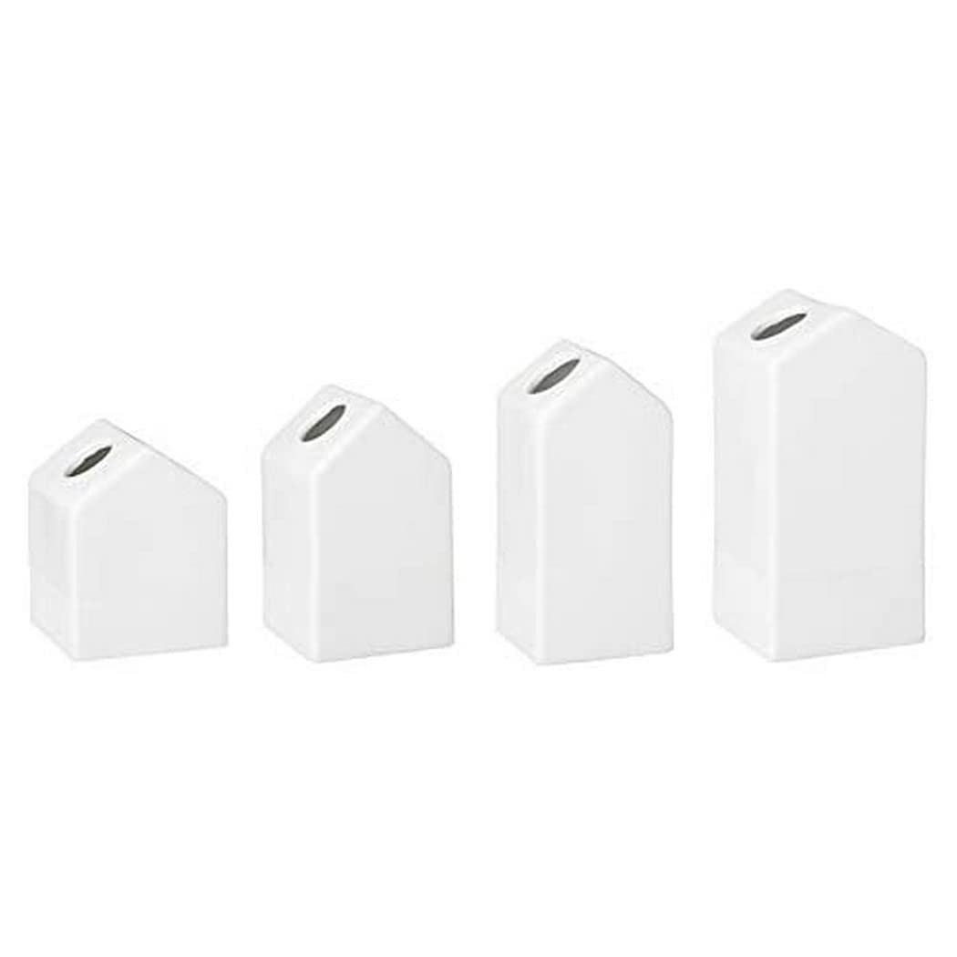 Räder Vases Set, Porcelain, White, 5,5 cm bis 8,5 cm