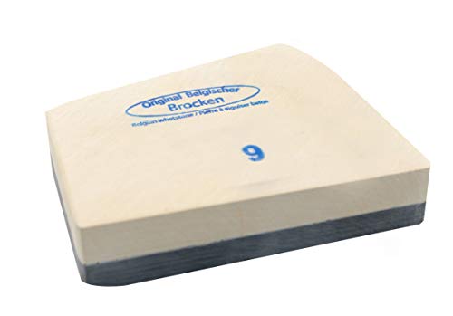 REMOS Professional Body Care Whetstone, Size 9, Extra Fine, Natural Belgian Chunk - Knife Sharpener