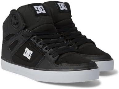 Pure High-Top WC Zapatillas, Hombre, Multicolor (Black/Black/White), 46 EU