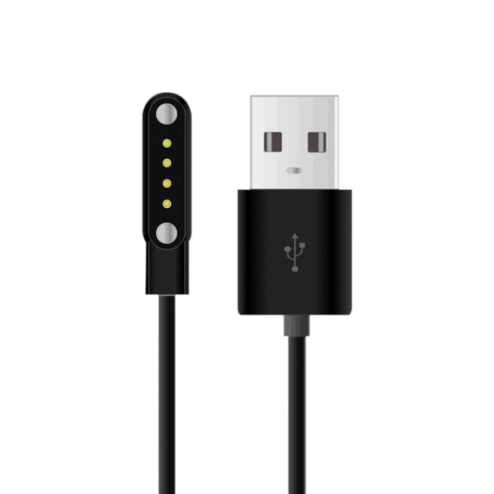 Photo 1 of LKHSYAN Universal Smart Watch Charger USB Power 4 Pin spacing Magnetic Charging Cables for Smart Watch GT88 G3 KW18 Y3 KW88 GT68