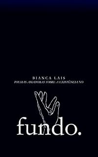 Livro poesias amadoras sobre a existência no fundo