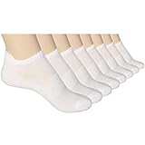 ELYFER White Unisex Thin Rayon Ankle Socks 8