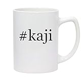 #kaji - 14oz Hashtag White Ceramic Statesman Coffee