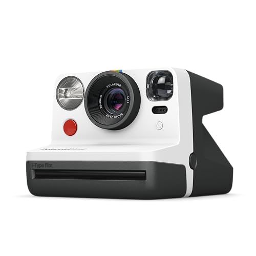 Polaroid Now Gen 2 Sofortbildkamera - Schwarz & Weiß, Keine Filme