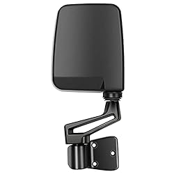 Passenger+Driver Side View Mirror Black Pair Side