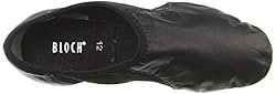 Bloch Girl's Neo-Flex Slip On Jazz Shoe, Black, 1.5