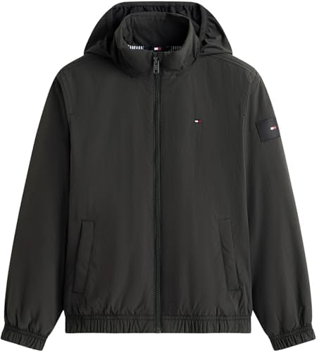Cazadora de entretiempo Chicos Padded con capucha, Negro (Black), 12 Años