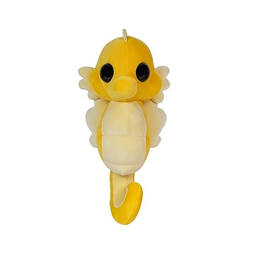 Adopt Me! Collector Plush - Seahorse - Series 2 - Rare In-Game Stylization Plush - Exclusive Virtual Item Code Included - Toys for Kids Featuring Your Favorite Adopt Me Pet, Ages 6+