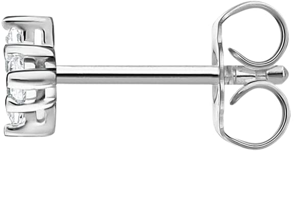 THOMAS SABO Single ear stud white stone silver 925 Sterling Silver