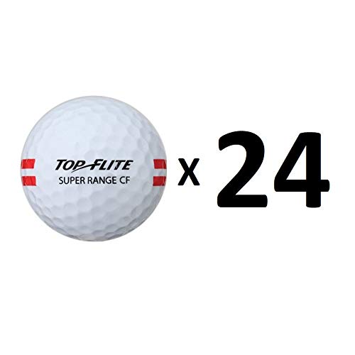 24 Count Top Flite Golf Balls Super Range Restricted Flight Practice Soft Feel Extremely Durable White On Galleon Philippines