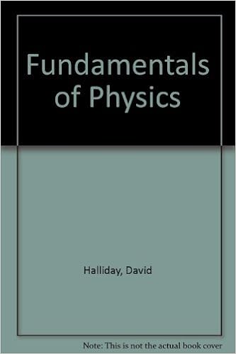 Fundamentals Of Physics By David Halliday 1970 09 01 Amazon Com Books