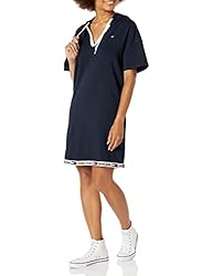 Tommy Hilfiger Women's Dress, Sky Captain, L