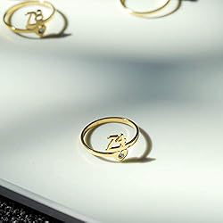 RUXIANG Customize Year Age Cute Ring for Women