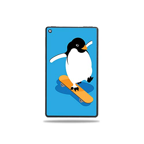 MightySkins Skin Compatible with Amazon Fire 7 Tablet (2019) - Skater Penguin |…