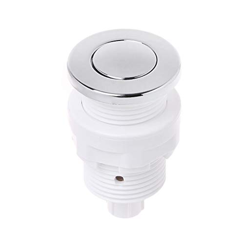28mm/32mm On Off Push Air Button For Bathtub Spa Waste Garbage Disposal Pneumatic Controller