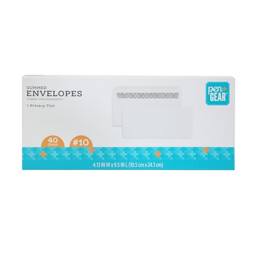 Pen + Gear Gummed Envelopes White