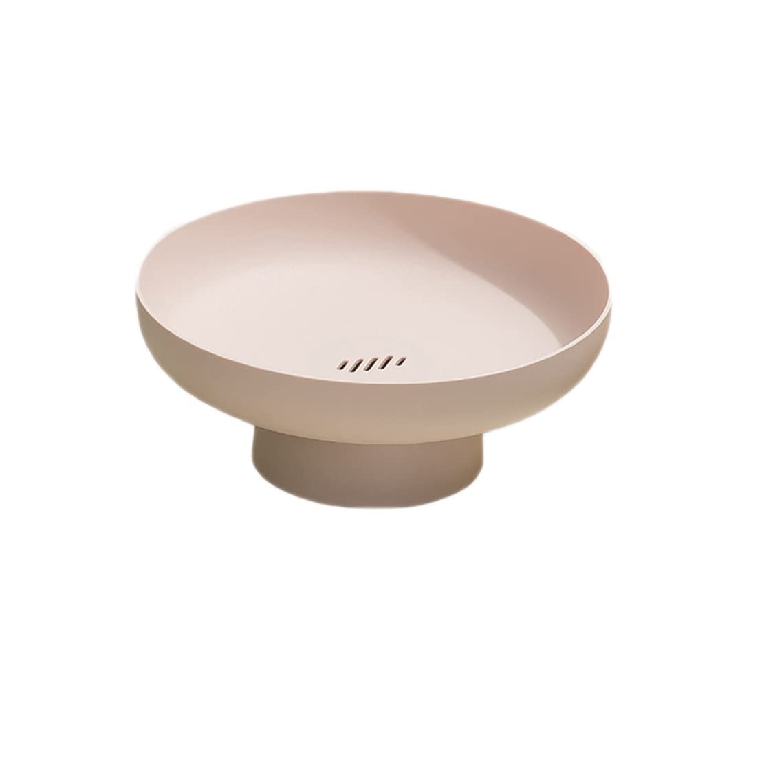 Verve Jelly Plastic Fruit Bowl - Decorative Fruit Basket - Multifunctional Storage Tray, Lightweight, Shatterproof, Dishwasher Safe, BPA Free, 26 X 26 X 11.5 CM