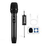 FDUCE Wireless Microphone, Karaoke Mic, UHF