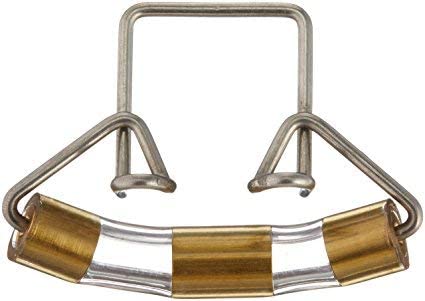 MUSICAL STRING Wire Slide-On Violin Mute, Violin Wire Mute, Brass And Steel Rubber Tubing For Protection,4/4 And 3/4 Small