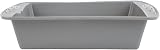 Vogue Square Silicone Baking Pan Grey 245mm Flexible High Heat Oven Freezer view 4