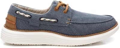 - Zapato Hombre Navy - Calzado Cómodo y Versátil - Moda Casual - Modelo 17247102 (Talla 43)