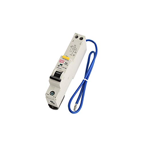 XGAGHB FuseBox RCBO RTA062030B 20A Type A 1 Pole Panel Mount Circuit Breaker