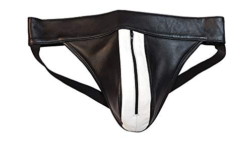 Rouge Garments Small Black/White Zip Jocks