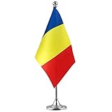 GentleGirl Romania Flag Romanian Flag Table