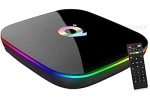 Android 10.0 with 4GB RAM 32GB ROM Q Plus Quad Core Supporting 4K (60Hz) Full Support 2.4GHz WiFi 4K 3D Ultra HD