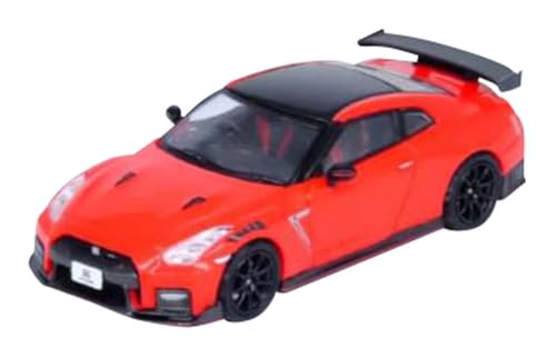 Inno Models GT-R (R35) RHD (Right Hand Drive) Red with Carbon Hood and Top 1/64…