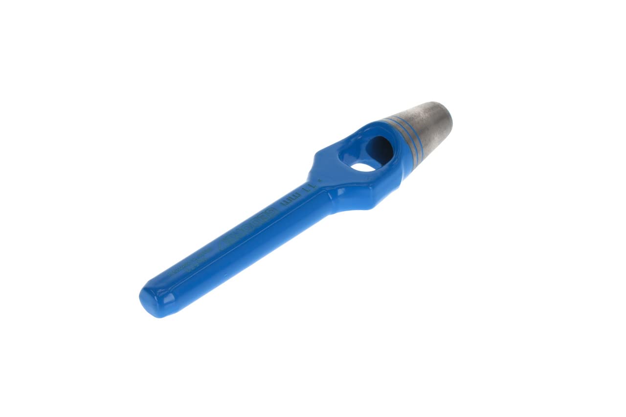 GEDORE Arc punch for soft materials, Ø 11 mm, Rubber leather gaskets fabric, Round, 130 mm long, Punch, 570011