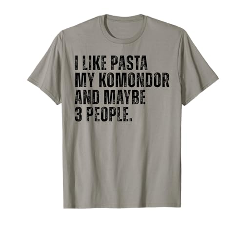 I Like Pasta Komondor Dog Owner Pasta Lover Funny
