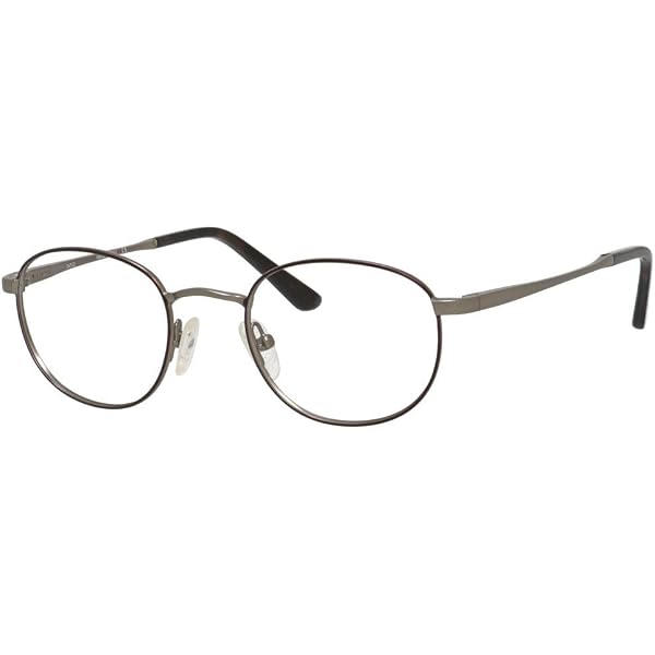 Amazon.com: FUNDAMENTALS Eyeglasses F206 Brown 50MM  display picture 3