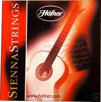 Cordes nylon Sienna String pour guitare de concert - Medium