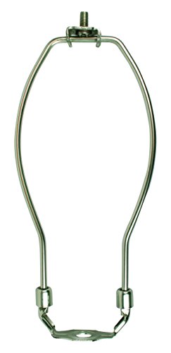 Jandorf 60124 Harp, 8" Long Brushed Pewter