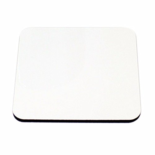 RETERMIT 10 pcs Sublimation Blank DIY Customized MDF Square Coaster