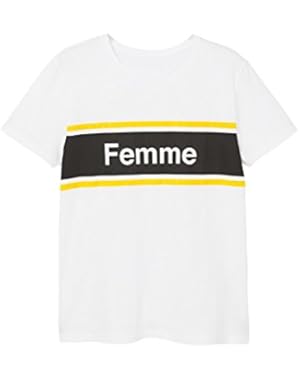 Mango Women's Message Cotton T-Shirt