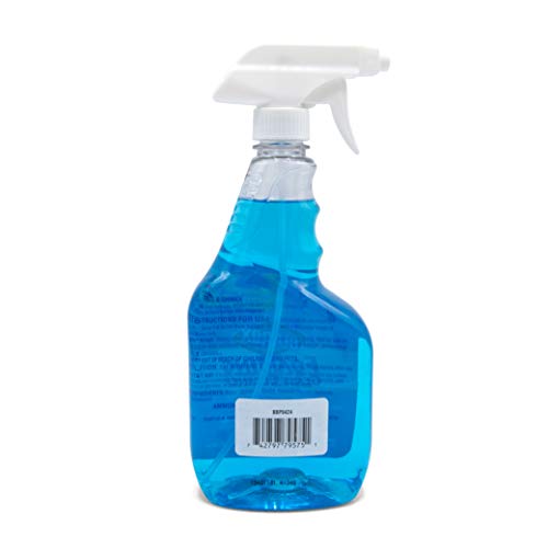 CLOROX FOAMING GLASS CLEANER TRIGGER SPRAY, STREAK FREE NO DRIP FORMULA FOR WINDOWS, MIRRORS, AND GLASS SURFACES, ALL PURPOSE HOUSEHOLD CLEANING SPRAY IN FRESH SCENT, 23 OUNCE