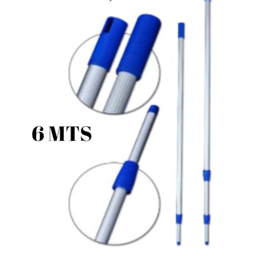 CABO ALUMINIO EXTENSOR TELESCOPIO 6 METROS