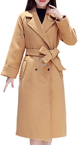 【在庫一掃！】[ジョプリンアンドコー] チェスターコート ロング丈 ベルト付き きれいめ アウター 冬物 レディース