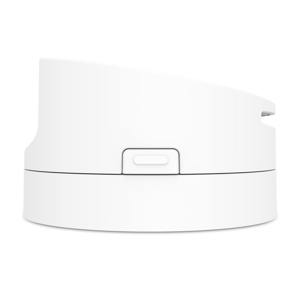Dock for Square Reader - Compatible with 1st and 2nd Generation Square Reader, Elegant White Case, Anti-Sleep Feature, Includes 1.5m Cable - Stylish and Functional, White.