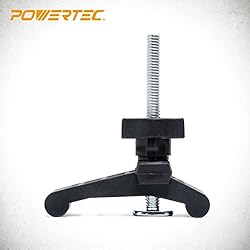 POWERTEC 71661-P4 Mini T Track Hold Down Clamps