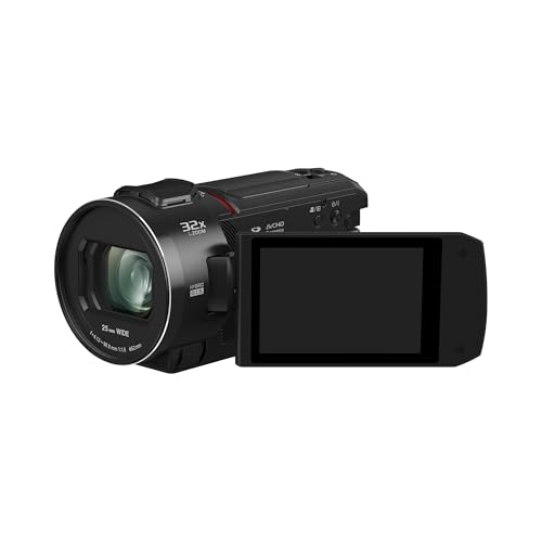 Panasonic VX3 (HC-VX3) 4K Camcorder, Lightweight Video Camera, Record Memories and Moments That Last